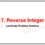 7-Reverse-Integer-LeetCode-Problem-Solution