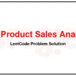 1068-Product-Sales-Analysis-I-LeetCode-Problem-Solution