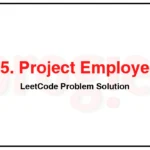 1075-Project-Employees-I-LeetCode-Problem-Solution