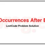 1078-Occurrences-After-Bigram-LeetCode-Problem-Solution