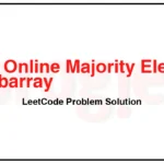 1157-Online-Majority-Element-In-Subarray-LeetCode-Problem-Solution