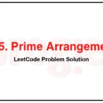 1175-Prime-Arrangements-LeetCode-Problem-Solution