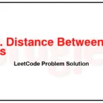 1184-Distance-Between-Bus-Stops-LeetCode-Problem-Solution