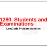 1280-Students-and-Examinations-LeetCode-Problem-Solution