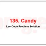 135-Candy-LeetCode-Problem-Solution