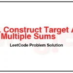 1354-Construct-Target-Array-With-Multiple-Sums-LeetCode-Problem-Solution