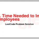 1376-Time-Needed-to-Inform-All-Employees-LeetCode-Problem-Solution