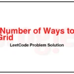 1411-number-of-ways-to-paint-n-3-grid-leetcode-problem-solution