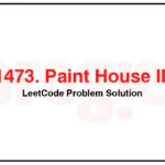 1473-Paint-House-III-LeetCode-Problem-Solution