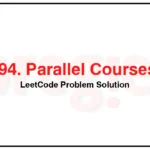 1494-Parallel-Courses-II-LeetCode-Problem-Solution