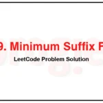 1529-Minimum-Suffix-Flips-LeetCode-Problem-Solution