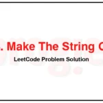 1544-Make-The-String-Great-LeetCode-Problem-Solution