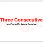 1550-Three-Consecutive-Odds-LeetCode-Problem-Solution