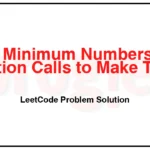 1558-Minimum-Numbers-of-Function-Calls-to-Make-Target-Array-LeetCode-Problem-Solution