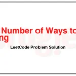 1573-Number-of-Ways-to-Split-a-String-LeetCode-Problem-Solution