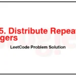 1655-Distribute-Repeating-Integers-LeetCode-Problem-Solution