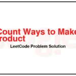 1735-Count-Ways-to-Make-Array-With-Product-LeetCode-Problem-Solution