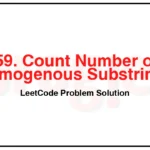 1759-Count-Number-of-Homogenous-Substrings-LeetCode-Problem-Solution