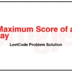 1793-Maximum-Score-of-a-Good-Subarray-LeetCode-Problem-Solution