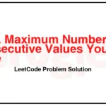 1798-Maximum-Number-of-Consecutive-Values-You-Can-Make-LeetCode-Problem-Solution