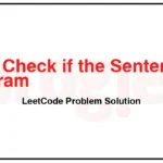 1832-Check-if-the-Sentence-Is-Pangram-LeetCode-Problem-Solution