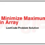 1877-Minimize-Maximum-Pair-Sum-in-Array-LeetCode-Problem-Solution