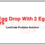 1884-Egg-Drop-With-2-Eggs-and-N-Floors-LeetCode-Problem-Solution