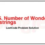 1915-Number-of-Wonderful-Substrings-LeetCode-Problem-Solution