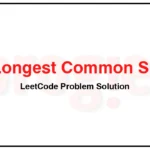 1923-Longest-Common-Subpath-LeetCode-Problem-Solution