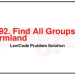 1992-Find-All-Groups-of-Farmland-LeetCode-Problem-Solution