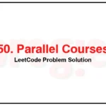 2050-Parallel-Courses-III-LeetCode-Problem-Solution