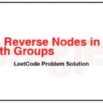 2074-Reverse-Nodes-in-Even-Length-Groups-LeetCode-Problem-Solution