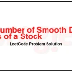 2110-Number-of-Smooth-Descent-Periods-of-a-Stock-LeetCode-Problem-Solution