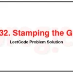 2132-Stamping-the-Grid-LeetCode-Problem-Solution