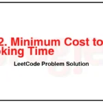 2162-Minimum-Cost-to-Set-Cooking-Time-LeetCode-Problem-Solution