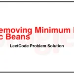 2171-Removing-Minimum-Number-of-Magic-Beans-LeetCode-Problem-Solution