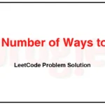 2270-Number-of-Ways-to-Split-Array-LeetCode-Problem-Solution