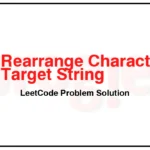 2287-Rearrange-Characters-to-Make-Target-String-LeetCode-Problem-Solution