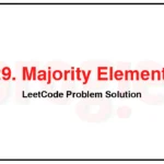 229-Majority-Element-II-LeetCode-Problem-Solution