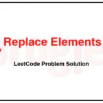 2295-Replace-Elements-in-an-Array-LeetCode-Problem-Solution