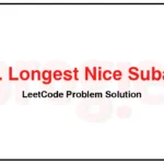 2401-Longest-Nice-Subarray-LeetCode-Problem-Solution