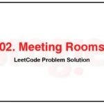 2402-Meeting-Rooms-III-LeetCode-Problem-Solution