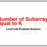 2447-Number-of-Subarrays-With-GCD-Equal-to-K-LeetCode-Problem-Solution