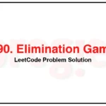 390-Elimination-Game-LeetCode-Problem-Solution