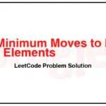 453-Minimum-Moves-to-Equal-Array-Elements-LeetCode-Problem-Solution