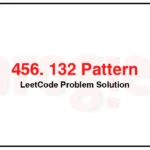 456-132-Pattern-LeetCode-Problem-Solution