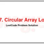 457-Circular-Array-Loop-LeetCode-Problem-Solution