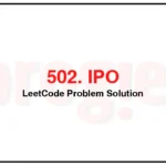 502-IPO-LeetCode-Problem-Solution