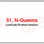 51-N-Queens-LeetCode-Problem-Solution-2