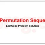 60-Permutation-Sequence-LeetCode-Problem-Solution